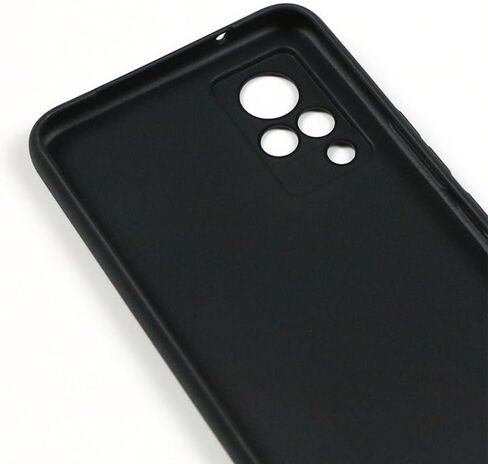 Case for Samsung Galaxy F07 (6.7") Phone Case + Screen Protector -Cover Shell Soft Silicone Black Protective case Bumper add Belt Tempered Glass 9H Hardness -Romantic Classic in Saudi Arabia
