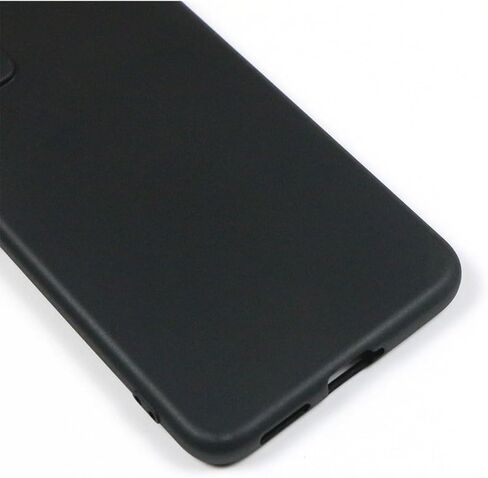 Case for Samsung Galaxy F07 (6.7") Phone Case + Screen Protector -Cover Shell Soft Silicone Black Protective case Bumper add Belt Tempered Glass 9H Hardness -Romantic Classic in Saudi Arabia