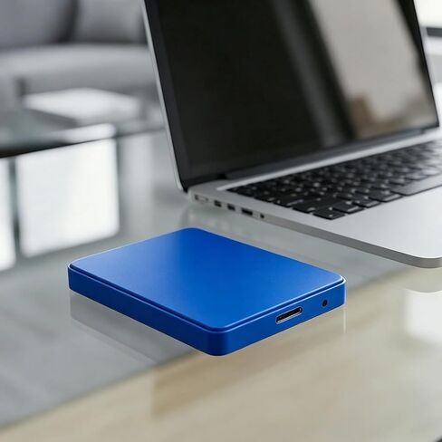 Portable 2.5-inch 500GB External Hard Drive | Plug and Play USB 3.0, Durable high-Speed Mobile Hard Drive for Instant Data Transfer of Games, Office, Photos, and Videos（Black in Saudi Arabia