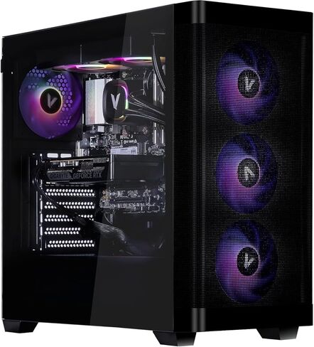 Velztorm Pilum Z2 Gaming Desktop PC (AMD Ryzen 7 5700X, GeForce RTX 5060, 32GB DDR4 RAM, 1TB PCIe SSD, 240mm Liquid Cooling, 750W Gold PSU, 4 Pre-Built ARGB Fans, Windows 11 Home) in Saudi Arabia