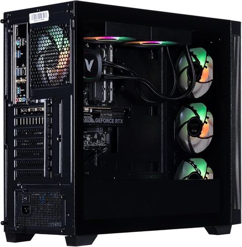 Velztorm Pilum Z2 Gaming Desktop PC (AMD Ryzen 7 5700X, GeForce RTX 5060, 32GB DDR4 RAM, 1TB PCIe SSD, 240mm Liquid Cooling, 750W Gold PSU, 4 Pre-Built ARGB Fans, Windows 11 Home) in Saudi Arabia