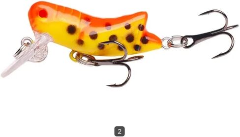 Fishing Lure 6 Cricket Topwater Crankbait for Freshwater Saltwater Bass Trout Perch Bream Bluegill Crappie By West Fork Woods and Waters LLC in Saudi Arabia
