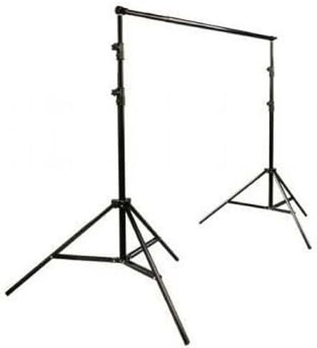 ePhoto 10 x 12 ChromaKey Green Screen Digital Photography Studio Video Lighting Kit with Background Stand and Case Kit by ePhotoInc H15-1012G in Saudi Arabia