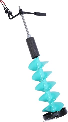 Asixxsix Ice Auger, 8in Rotation Diameter Electric Ice Auger Kit with Universal Adapter for Cordless Drill Spacer Sleeve/Shaft Extender Fishing Enthusiasts in Saudi Arabia