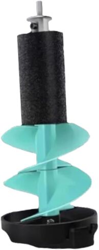 Ice Drill Auger Ice Fishing Accessories Sturdy Ice Auger Ice Fishing Drill for Lakes Fishing Outdoor Activities Winter Sports, 75cm Blue Float in Kuwait