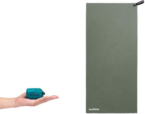 windhike Naturehike Lightweight Bath Towels, Quick Dry,Highly Absorbent, Soft Feel Washcloths, Shower Towels for Daily, Outdoor, Beach, Travel Use (Olive Green) in Saudi Arabia