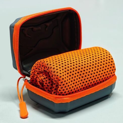 EVA Boxed Cooling Towel, Quick-Dry Sports Ice Towel for Outdoor Camping & Running, Fitness Cool Towel, Promotional Gift (Purple) in Saudi Arabia