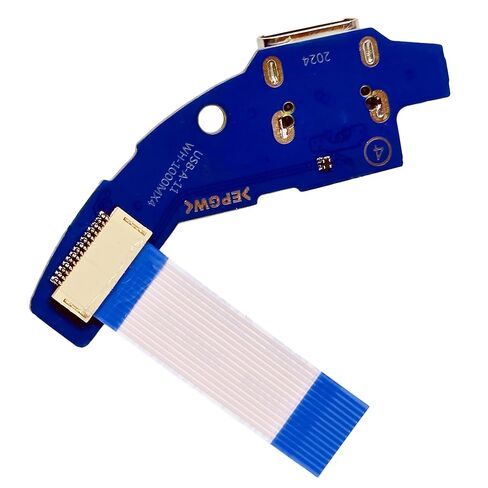 طقم استبدال منفذ شحن USB-C - لمنفذ USB من النوع C من Sony WH-1000XM4 - إصلاح سهل بنفسك باستخدام الأدوات، لا يتطلب لحام، كابل FPC in Kuwait