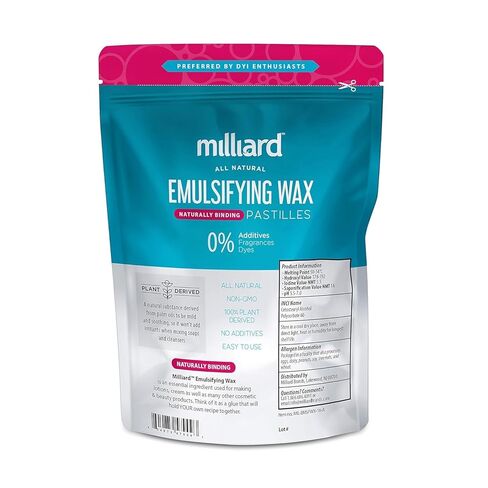 Milliard Product Name Non-GMO Emulsifying Wax Pastilles NF (16 oz.) in Saudi Arabia