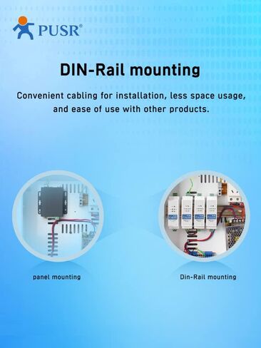 أجهزة المودم الخلوية العالمية Din Rail RS485 الصناعية GPS Gprs مع بطاقة Sim USR-DR504-G in Saudi Arabia