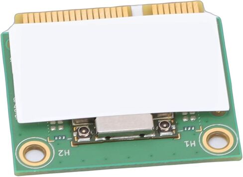 Yunseity WiFi 6 Wireless Card, MINI PCIe Bluetooth 5.3 Band 5400Mbps Laptop Network Adapter with Dual 8dBi Antennas, for 10 11 in Saudi Arabia