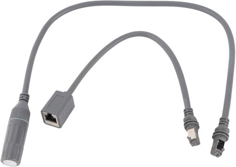 2pcs Satellite RJ45 Adapter, Rubber Copper Shielded Cable Adapter, 1200Mbps IP68 Proof with Plug and Play, Ideal for Gen3 Rectangular Satellite in Saudi Arabia