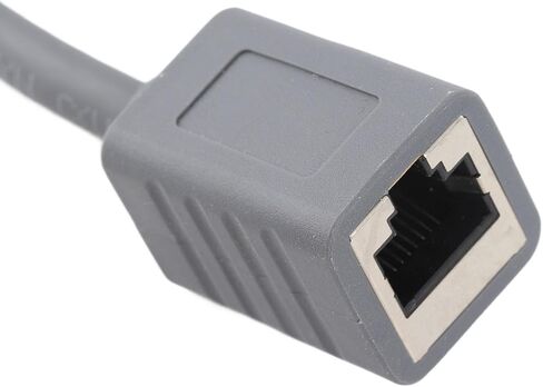Hilitand 2pcs RJ45 Converter Cable for Gen3 Rectangular Satellite IP68 Proof 1200Mbps Plug and Play with Grounding Design for Stable Internet Connection in Saudi Arabia