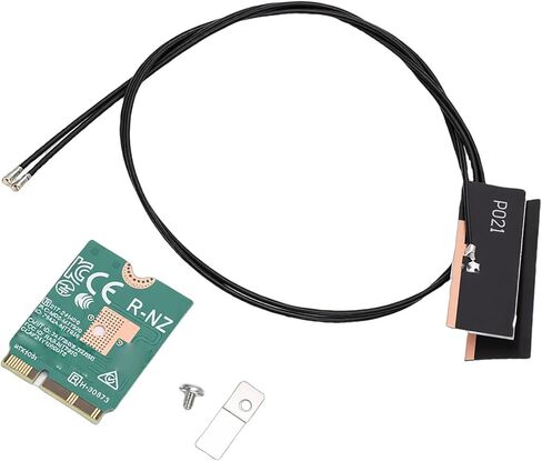 Focket WiFi 6E Adapter, 22nm MT7920 Chip 1800Mbps Dual Band Wireless Adapter, M.2 2230 WiFi Card with BT 5.2 MU MIMO Technology for Laptop 10 11 OpenWrt in Saudi Arabia