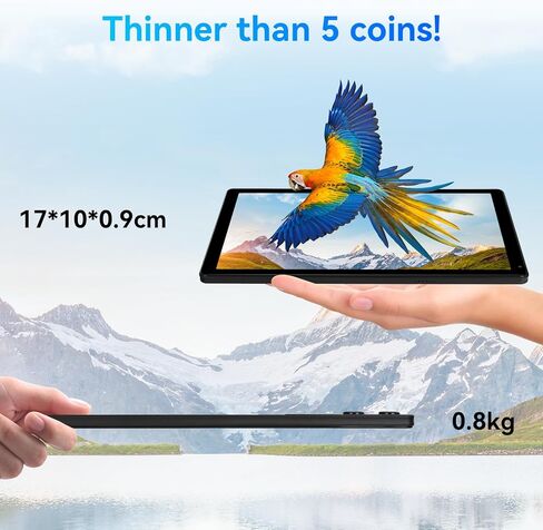 ZOFYWNAS Tablet, Android 15 Tablet 10 Inch, 20GB+128GB+2TB, 8-Core HD Display, 5000mAh Battery,Dual Camera, Face ID, Slim Lightweight,Black in Kuwait