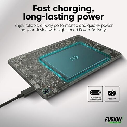 جهاز الكمبيوتر اللوحي Fusion5 2026 الإصدار الجديد 10.1 بوصة Windows 11 - مدمج في الولايات المتحدة الأمريكية - وحدة المعالجة المركزية من الجيل الخامس عشر، وذاكرة الوصول العشوائي DDR5 سعة 12 جيجابايت، ومحرك أقراص SSD سعة 512 جيجابايت، وشاشة 10 بوصة FHD+، مع in Kuwait