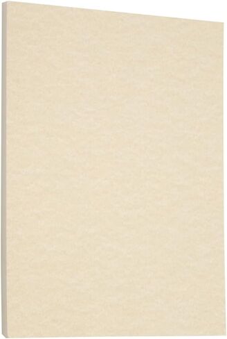 LUXPaper 8.5" x 11" Cardstock | Letter Size | Cream Parchment | 65lb. Cover (120lb. Text) | 250 Qty in Saudi Arabia