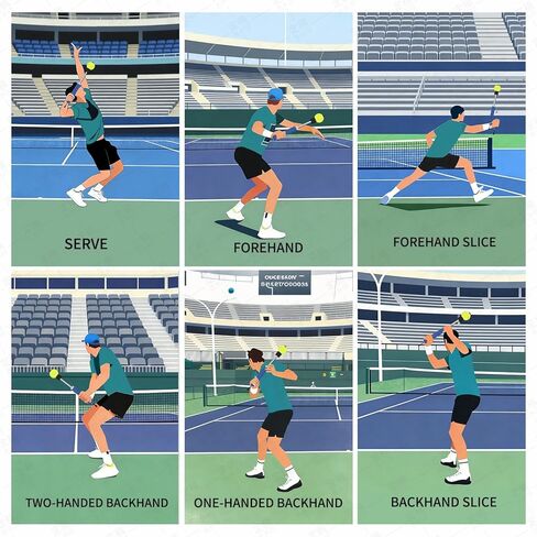Tennis Swing & Serve Trainer, Retractable Click Feedback Training Tool, Improve Rhythm and Fluidity of Serve, Forehand, Backhand, Smash, Slice, Warm Up Stick for Indoor & Outdoor Practice in Saudi Arabia