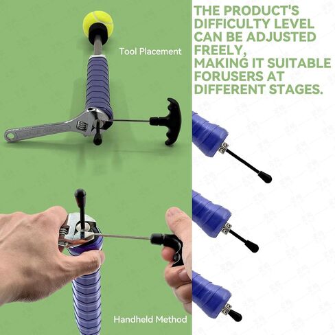 Tennis Swing & Serve Trainer, Retractable Click Feedback Training Tool, Improve Rhythm and Fluidity of Serve, Forehand, Backhand, Smash, Slice, Warm Up Stick for Indoor & Outdoor Practice in Saudi Arabia