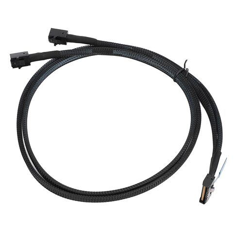 Yoidesu MCIO 8i to 2 SFF 8643 Cable, 32GT / s for MCIO X8 to Mini SAS HD SFF 8643 Cord for Server Data Center Cloud Computing, 80cm / 31.5in in Saudi Arabia