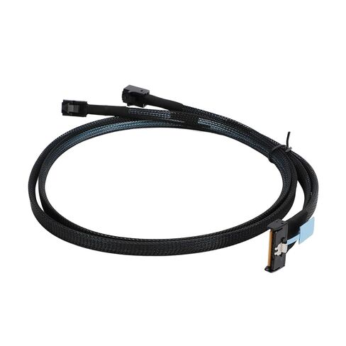 Yoidesu MCIO 8i to 2 SFF 8643 Cable, 32GT / s for MCIO X8 to Mini SAS HD SFF 8643 Cord for Server Data Center Cloud Computing, 80cm / 31.5in in Saudi Arabia