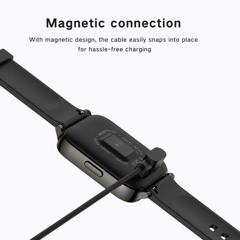 Soudorv Portable Magnetic Smart Watch Charger USB Charging Cable Cord Replacement for Smartwatch,2.84mm Magnetic Suction USB Charging Cable for T50 T60 Y88 T70 T31 P99 P32 P66 T80 S50 Y10 in Saudi Arabia