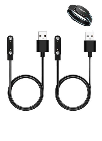 Charging Cable for iGPSPORT HR70 Heart Rate Monitor Armband, Magnetic USB Charging Cable USB Flexible Charging Cord Cable Accessories for iGPSPORT HR70，(2 Pack) in Saudi Arabia