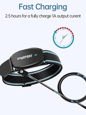 Charging Cable for iGPSPORT HR70 Heart Rate Monitor Armband, Magnetic USB Charging Cable USB Flexible Charging Cord Cable Accessories for iGPSPORT HR70，(2 Pack) in Saudi Arabia