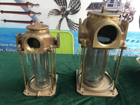 Raw Water Strainer, Marine Seawater Filter， Bronze Seawater Filter 1 Pack (3'') in Saudi Arabia
