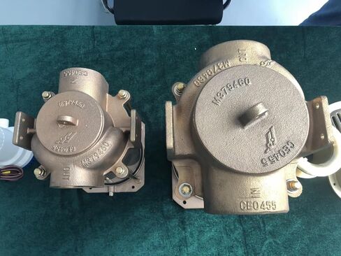 Raw Water Strainer, Marine Seawater Filter， Bronze Seawater Filter 1 Pack (3'') in Saudi Arabia