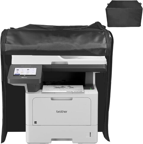 Printer Cover for Brother MFC-L5915DW Professional All-in-One Laser Printer, Waterproof Dust-proof Printer Cover - Thick Nylon Fabric for Protection - Front-Opening Zipper Design in Saudi Arabia