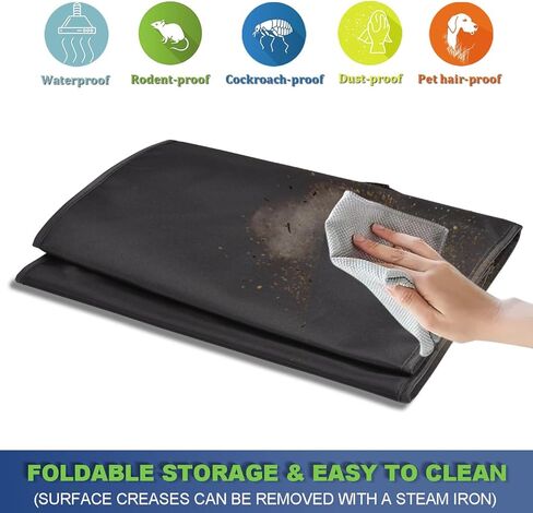 Printer Cover for Brother MFC-L5915DW Professional All-in-One Laser Printer, Waterproof Dust-proof Printer Cover - Thick Nylon Fabric for Protection - Front-Opening Zipper Design in Saudi Arabia