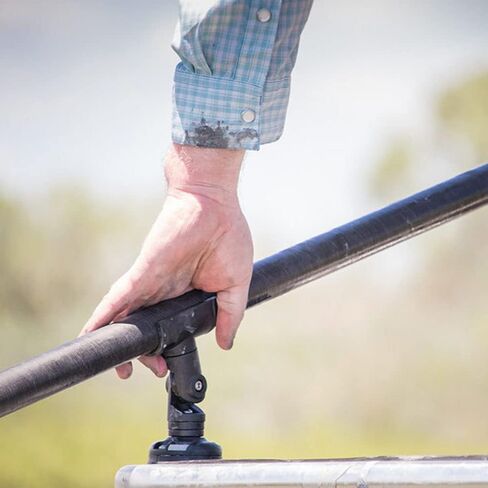 RAILBLAZA Push Pole Mount (Small) Including Starport, Black, 28mm Pole Caddy in Saudi Arabia