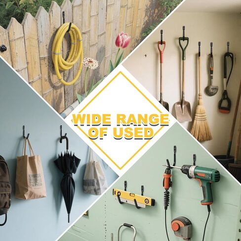 Fishing Rod Holder for Garage, Fishing Rod Holder, Wall Mount Fishing Pole Holders, Rod Holder with Soft Protective Pad, Garage Organization (30) in Saudi Arabia
