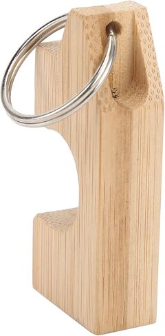 Bamboo Magnetic Fishing Rod Holder, Portable Fishing Rod Rack, Garage & Car Compatible, 6x2.6cm/2.3x1in in Saudi Arabia