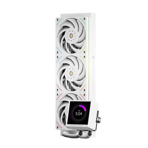 Thermalrlght Peerless Vision 360 UB ARGB White CPU Aio Cooler,PC 360 Specification Water Cooler System with Inline PC Fans,3.95’’IPS LCD Screen with 480x480 Resolution,for AM4/AM5;Intel 1700/1851 in Saudi Arabia