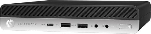 HP Elitedesk 800 G3 Mini PC Desktop with 27" FHD Computer Monitor, Windows 11 Pro, Core i7-7700T 2.9GHz, Up to 3.8GHz, 8GB RAM, 256GB SSD, Keyboard, Mouse, USB WiFi(Renewed) in Saudi Arabia