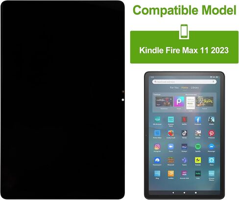 LCD Display Replacement Compatible with Kindle Fire Max 11 2023 SU8NST Touch Screen Digitizer Assembly with Repair Tools in Saudi Arabia