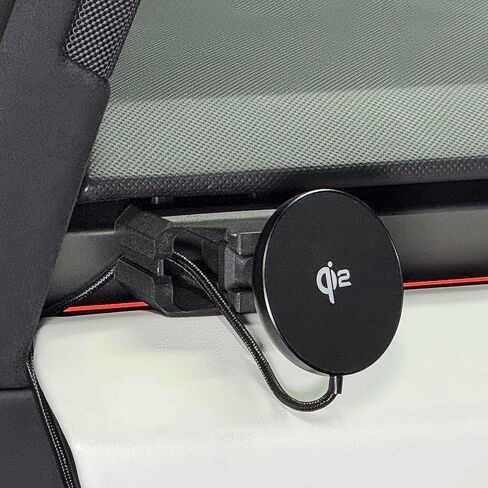 TWRAPS Phone Mount Charger for Tesla Cybertruck 2024-2026, Compatible with MagSafe Cases and iPhone 17 Including Pro & Max, No Glue Magnetic Dash Anchor, Cyber Truck Dashboard Accessories in Saudi Arabia