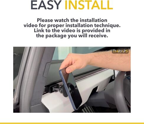 TWRAPS Phone Mount Charger for Tesla Cybertruck 2024-2026, Compatible with MagSafe Cases and iPhone 17 Including Pro & Max, No Glue Magnetic Dash Anchor, Cyber Truck Dashboard Accessories in Saudi Arabia