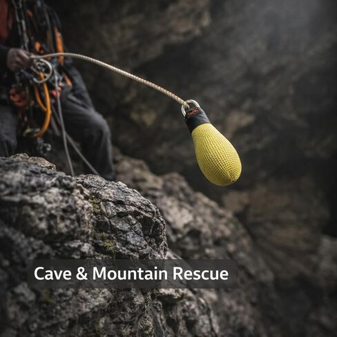 QHDHMZ 280g Outdoor Throw Weight Bag Heavy Duty Arborist Climbing Rope Bag Multi-Purpose Throw Bag for Tree Work Rock Climbing and Spelunking in Saudi Arabia