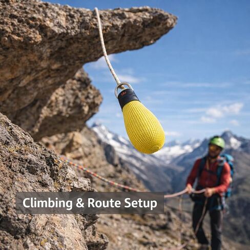 QHDHMZ 280g Outdoor Throw Weight Bag Heavy Duty Arborist Climbing Rope Bag Multi-Purpose Throw Bag for Tree Work Rock Climbing and Spelunking in Saudi Arabia