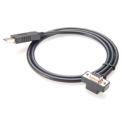 Up/Down Angle USB 2.0 to RS232 Serial Converter Cable Low Profile with FTDI FT232RNL Chip Slim USB Type A Male to RS232 DB9 Female COM Port Cable for Windows XP/7/8/10/11/Vista (4Pin Up, 1M/3.28FT) in Kuwait