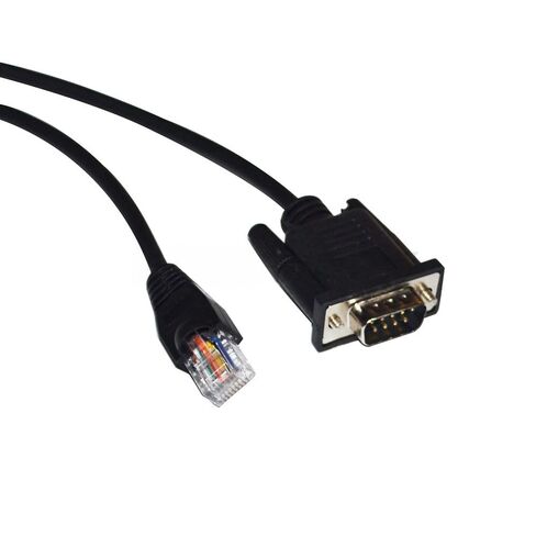 DB9 Male to RJ45 Cable RS485 Serial Programming Cable for Delta VFD & Siemen S7-200 PLC, 6ft Shielded Industrial Communication Cable in Kuwait