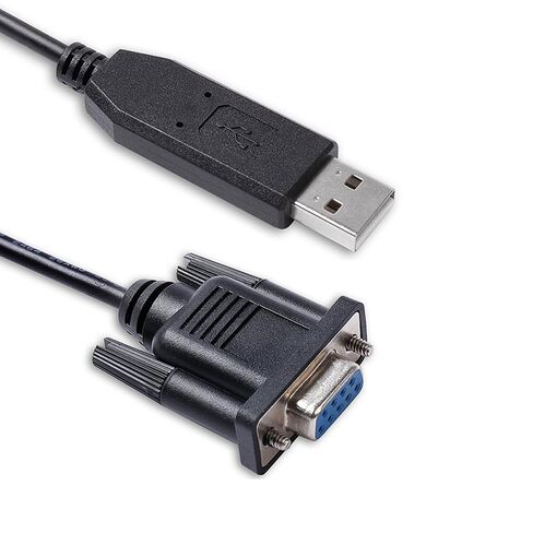 كابل برمجة FTDI USB تسلسلي RS232 إلى DB9 أنثى لـ Kenwood TS-2000، TS-480HX، TS-480SAT، TS-590S، TS-590SG، FT-450D، IC-7000، ST-9F in Kuwait