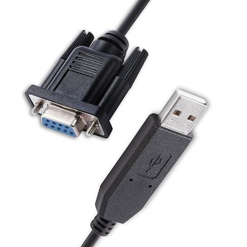 كابل برمجة FTDI USB تسلسلي RS232 إلى DB9 أنثى لـ Kenwood TS-2000، TS-480HX، TS-480SAT، TS-590S، TS-590SG، FT-450D، IC-7000، ST-9F in Kuwait