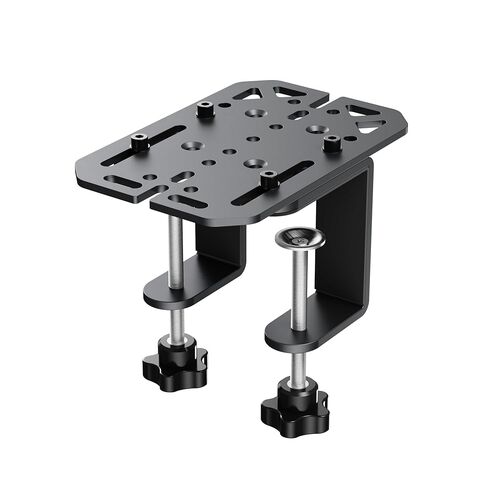 PXN Z D1 Desk Clamp Handbrake & Shifter Mount, Carbon Steel CNC Machined Desktop Bracket with Dual Clamps and EVA Anti-Slip Pads for Sim Racing Setup, Compatible HB S/SF SH/SF SMG in Saudi Arabia