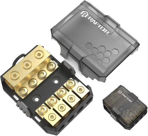 RAPTOR من METRA Electronics PRO Series MAL كتلة توزيع مدمجة ذات 4 مواضع - RMANL4 in Saudi Arabia