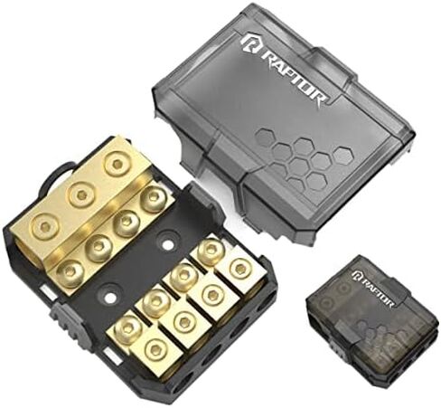 RAPTOR من METRA Electronics PRO Series MAL كتلة توزيع مدمجة ذات 4 مواضع - RMANL4 in Saudi Arabia