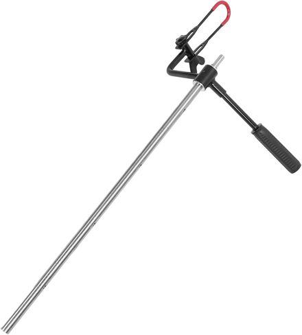 Fafeicy Compact Ice Drill Auger Handle, Alloy Steel, Extend 70cm for Ice Fishing Enthusiasts in Saudi Arabia